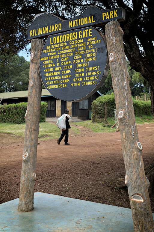 La porte de Londorosi au Kilimandjaro, Tanzanie