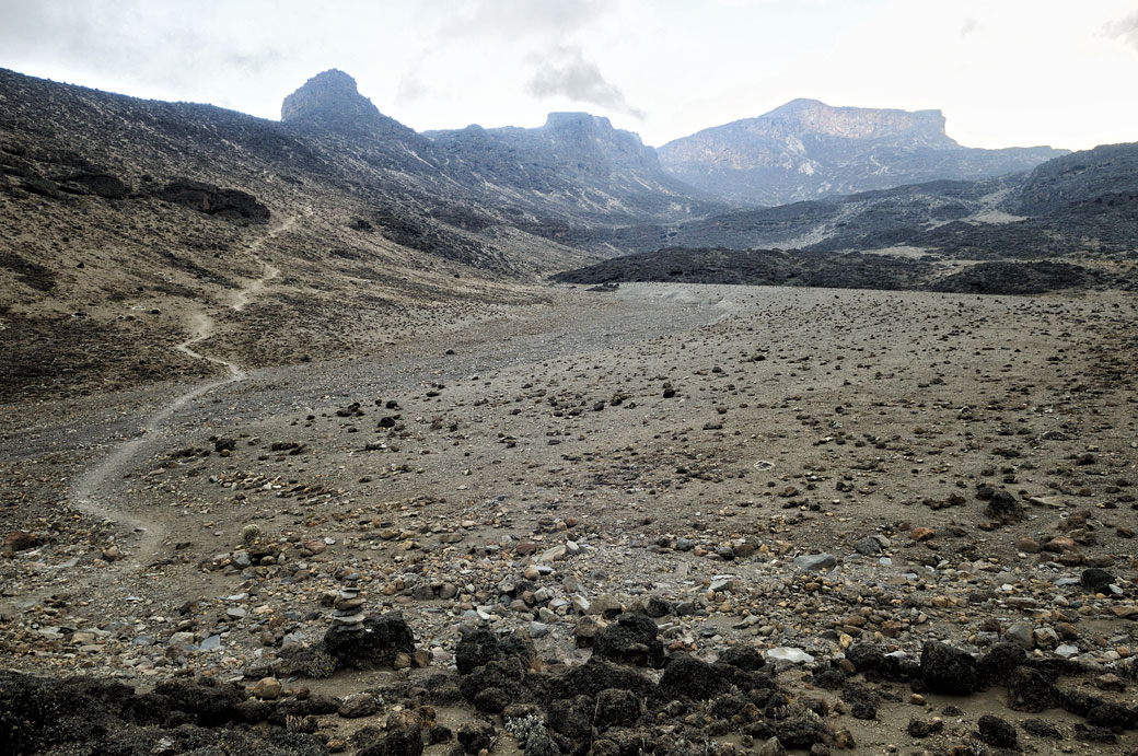 Sentier pour Buffalo Camp depuis Moir Hut, Tanzanie