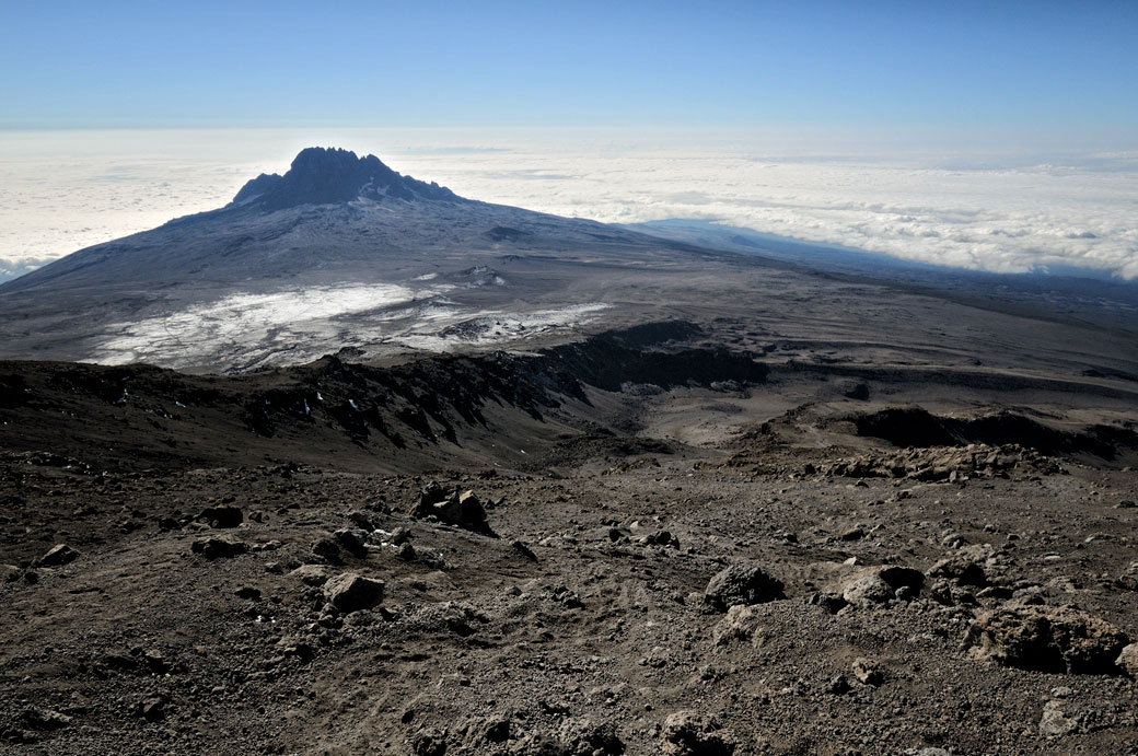 Mont Mawenzi dans le massif du Kilimandjaro, Tanzanie