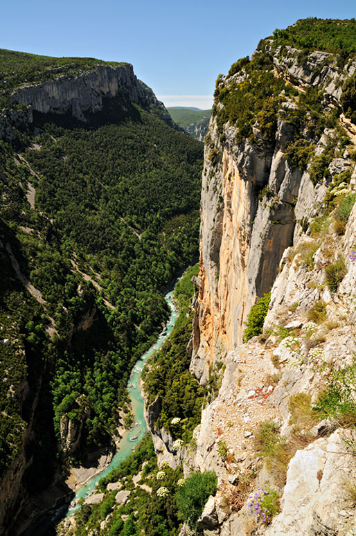 Belvédère de Trescaïre dans les Gorges du Verdon, France