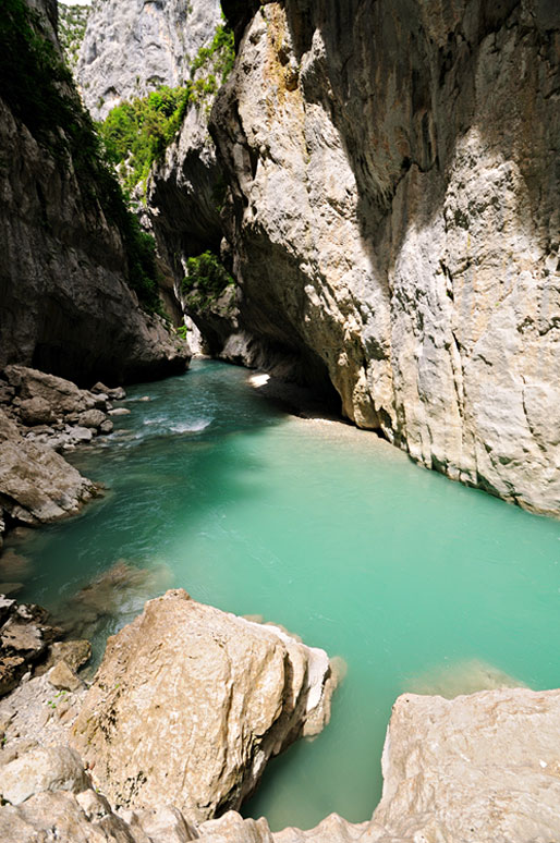 L'étroit du Baou Béni des Gorges du Verdon, France