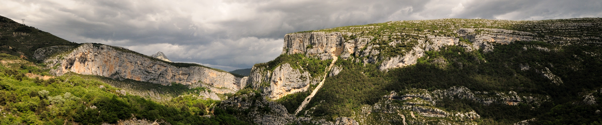 Top image Gorges du Verdon au Point Sublime