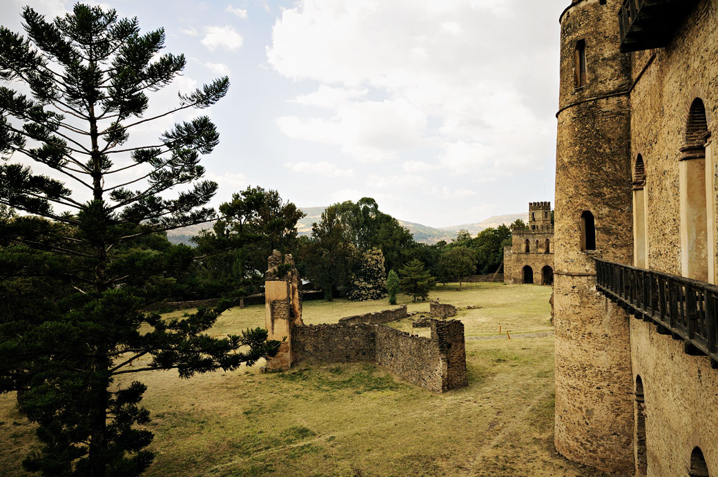 Ville fortifiée de Fasil Ghebi à Gondar, Ethiopie