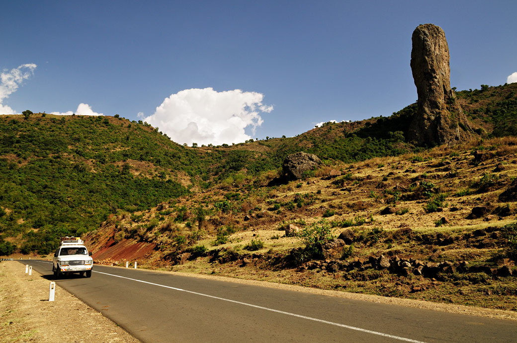 Le doigt de Dieu au bord de la route, Ethiopie