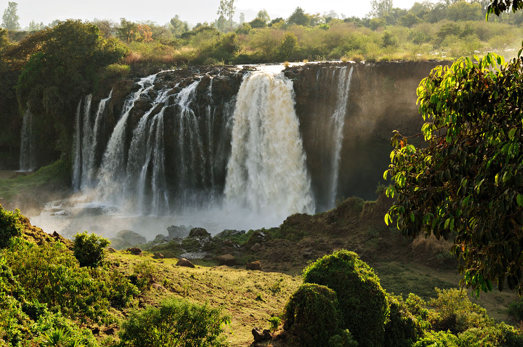 Près des chutes du Nil bleu, Ethiopie