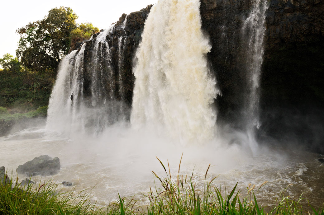 Au pied des chutes du Nil bleu, Ethiopie