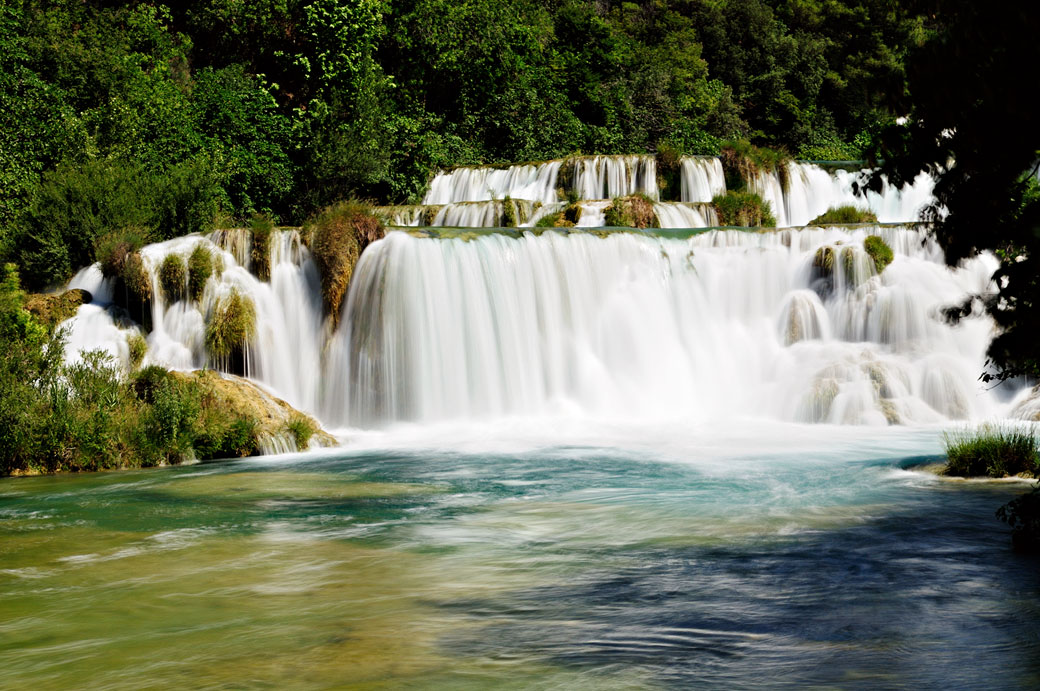 Cascades de Skradinski Buk, Croatie