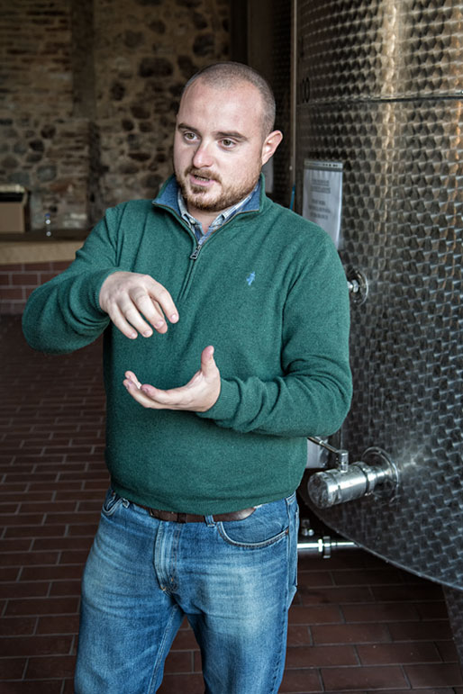 Visite de l'établissement vinicole Marchese Adorno, Italie