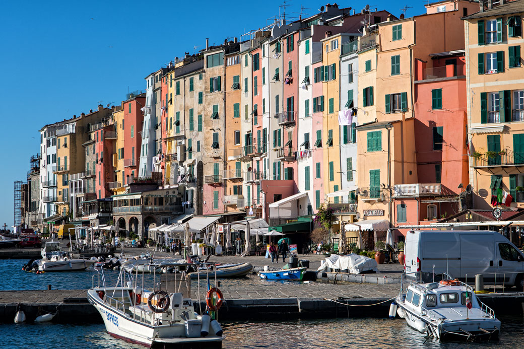 Le village coloré de Portovenere, Italie