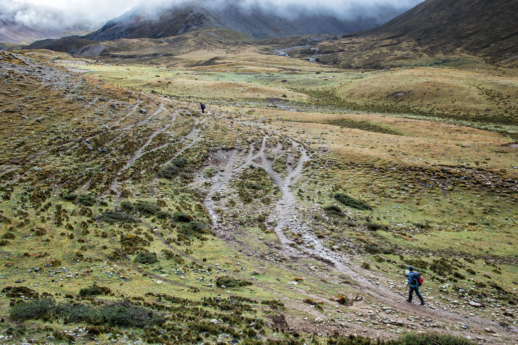 Montée vers le col de Nyile La, Bhoutan