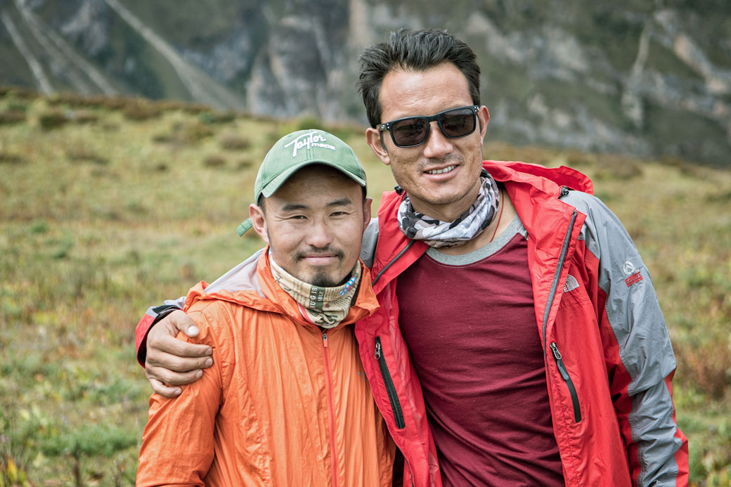 Nos guides Kesang et Jigme, Bhoutan