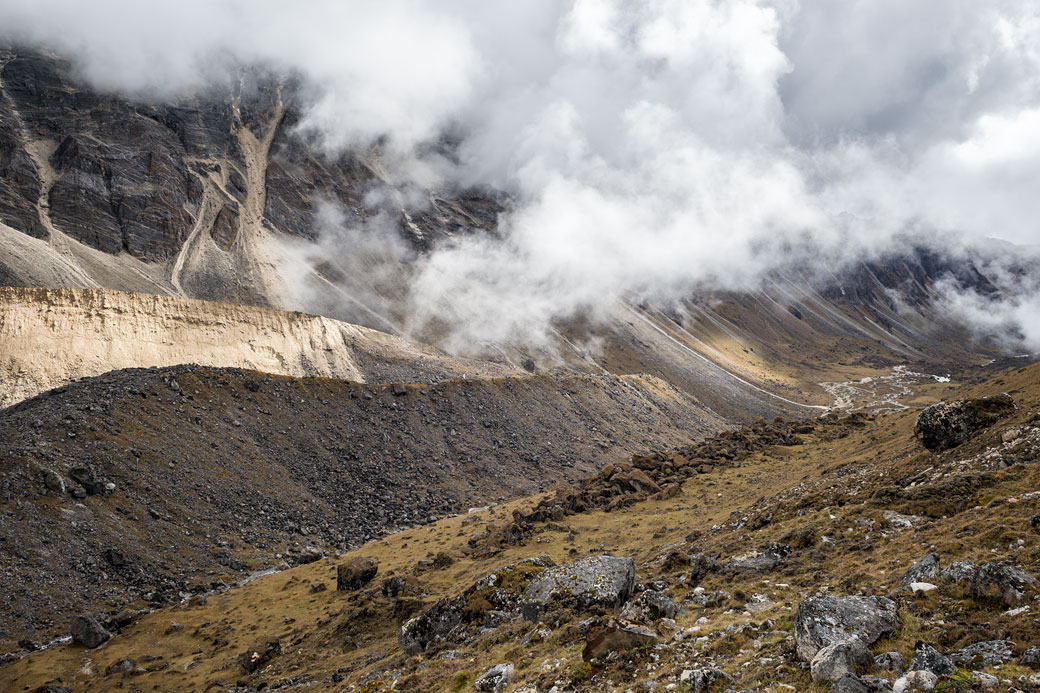 Vallée en route pour Narethang, Bhoutan