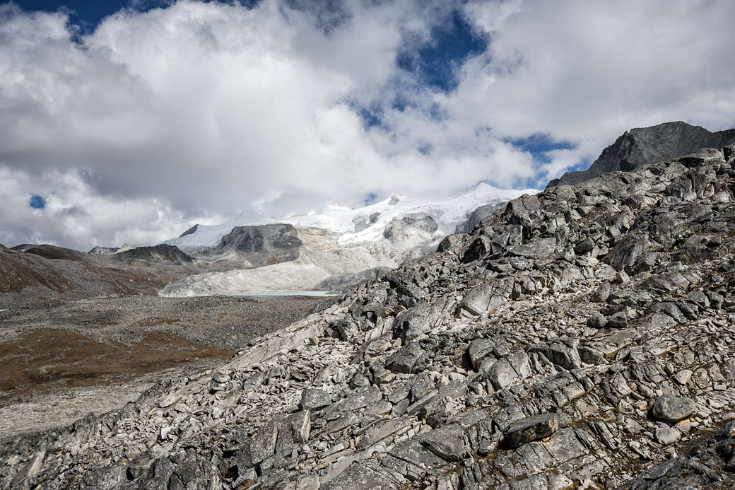 Montagnes depuis le col de Loju La, Bhoutan