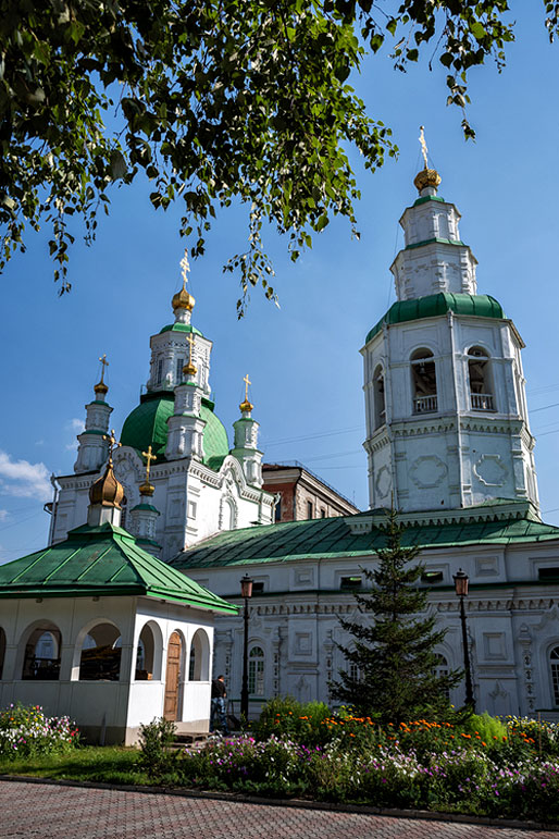 Cathédrale de l'Intercession à Krasnoyarsk, Russie