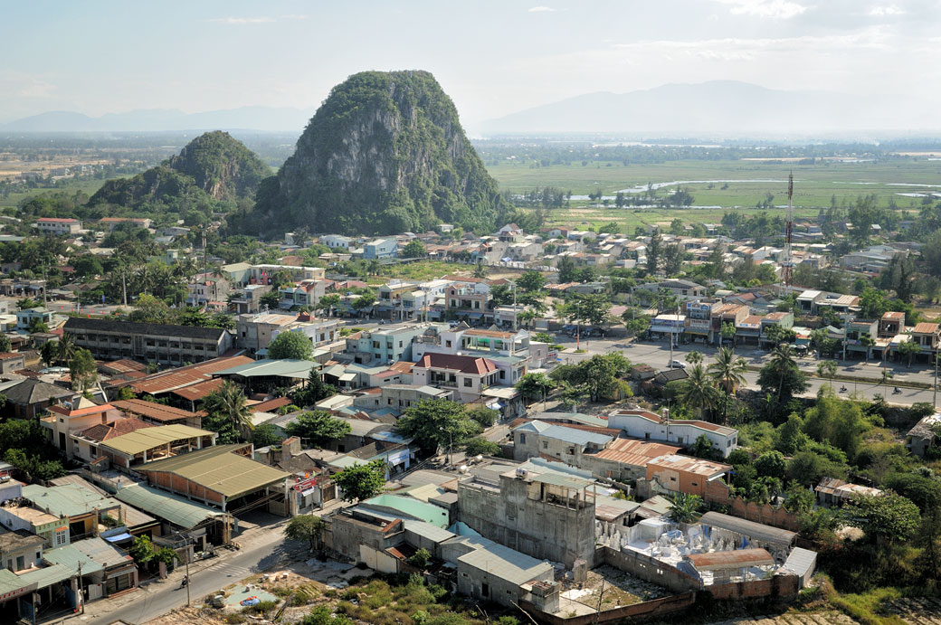 Une des Montagnes de Marbre près de Da Nang, Vietnam