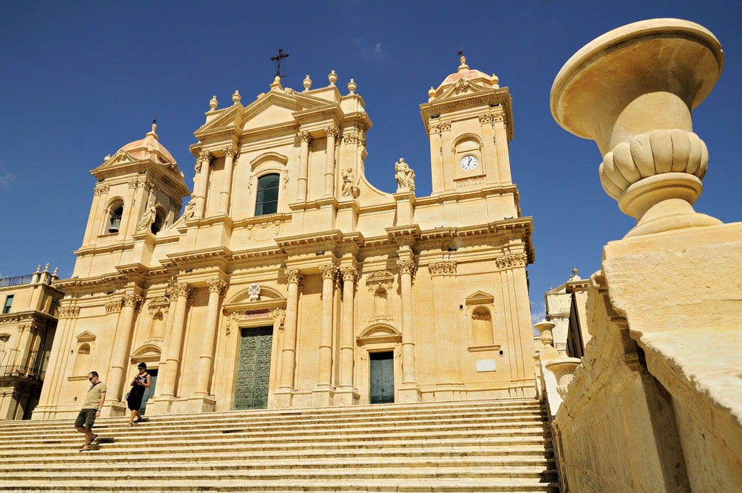 Cathédrale baroque de Noto en Sicile, Italie
