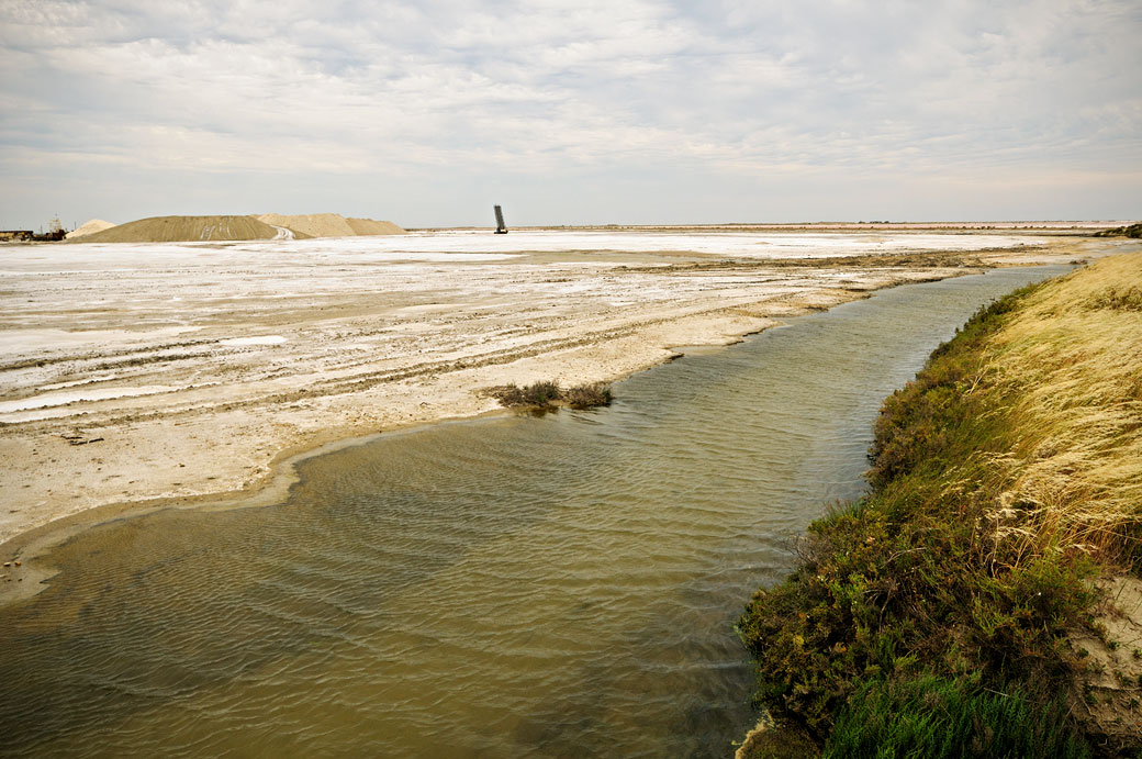 Exploitation du sel à Salin-de-Giraud, France