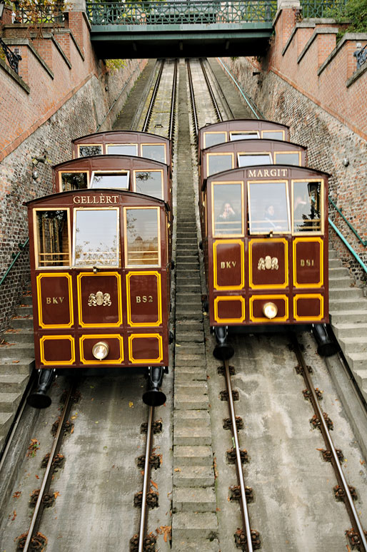 Funiculaire du Château Buda à Budapest, Hongrie