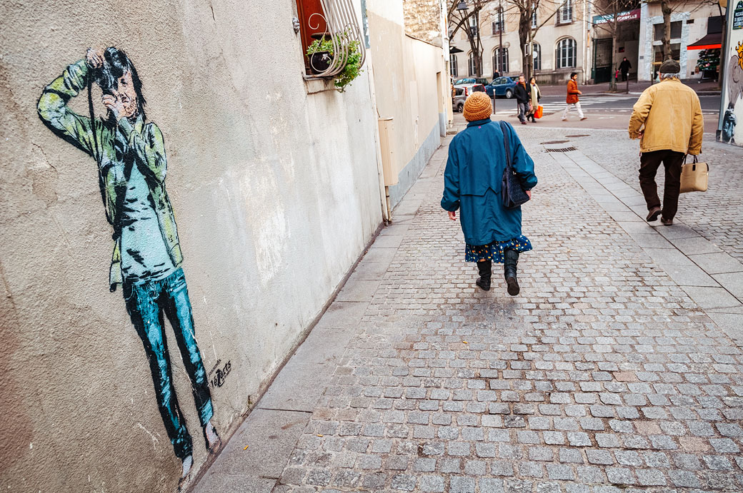 Passage du Moulin des Prés dans le 13e arrondissement de Paris