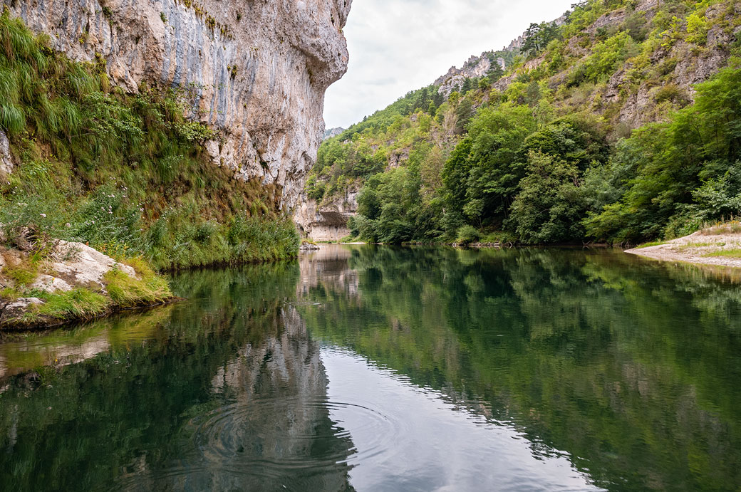 Sérénité dans les gorges du Tarn, France