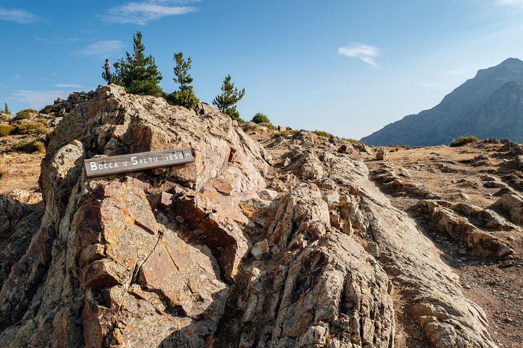 Bocca u Saltu entre Calenzana et Ortu di u Piobbu sur le GR20