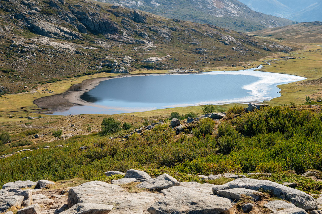 Lac de Nino sur la 6e étape du GR20, Corse