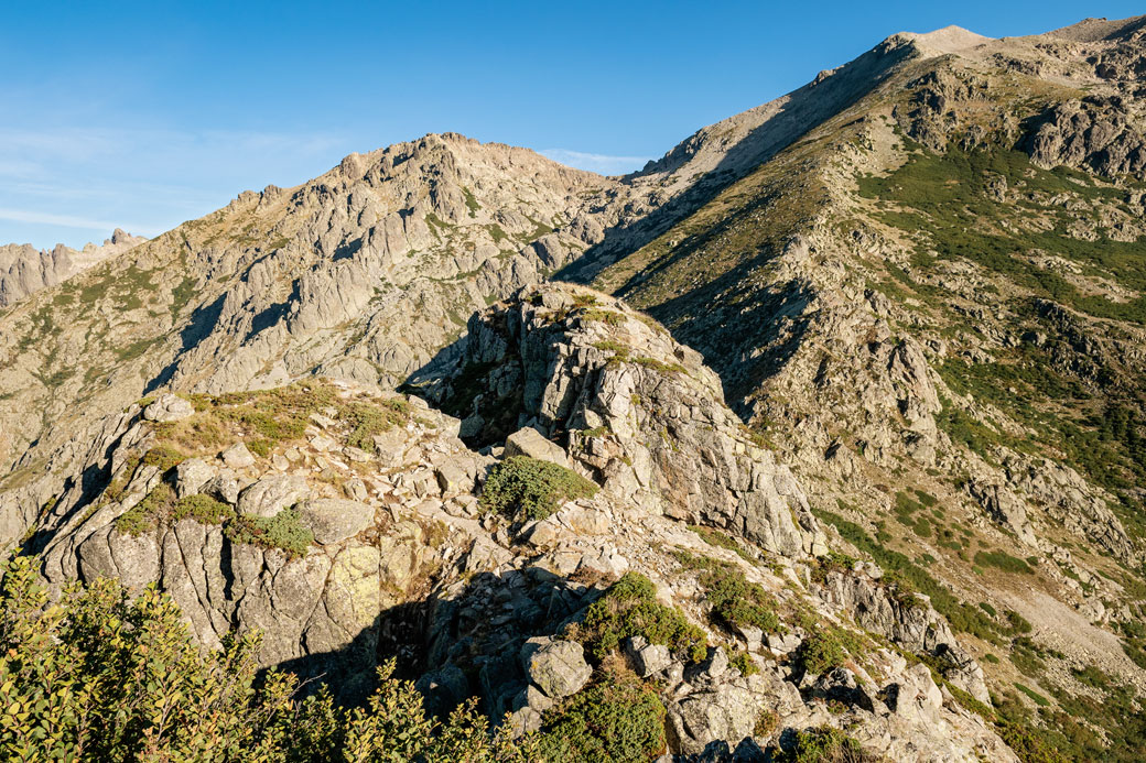 Montagnes entre Petra Piana et l'Onda, variante du GR20, Corse