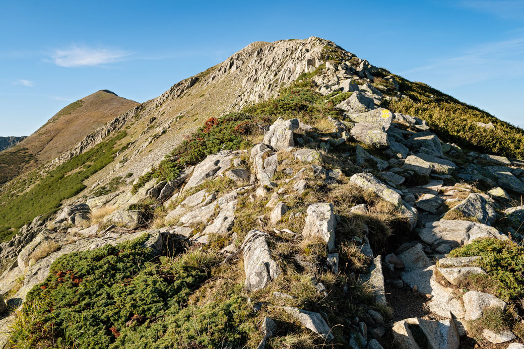 Variante du GR20 par les crêtes entre Petra Piana et l'Onda, Corse