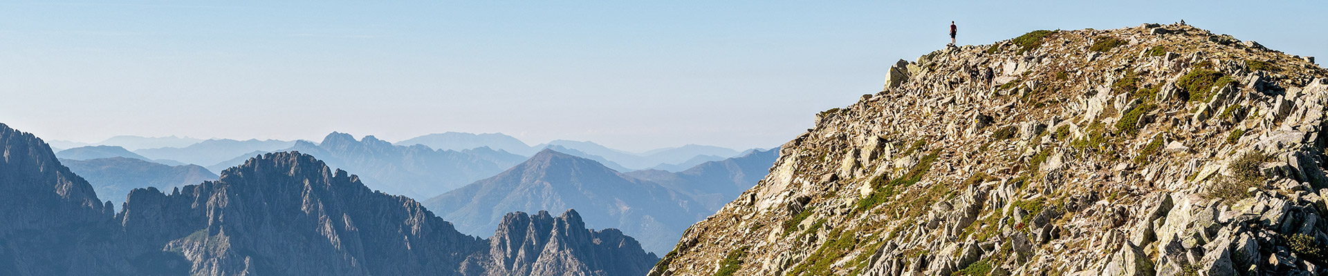 Top image GR20 crêtes entre Petra Piana et l'Onda, Corse