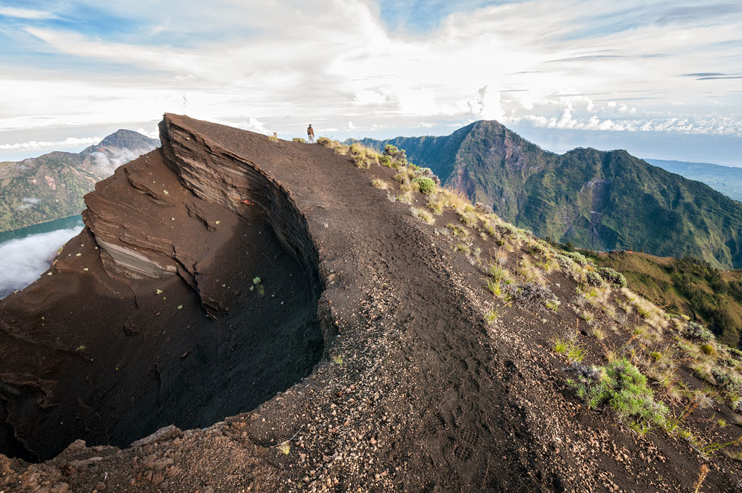 Crête sur le Mont Rinjani, Lombok