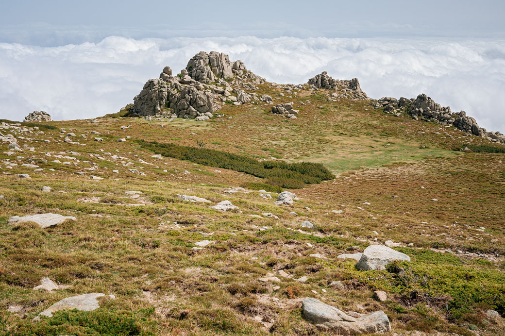 Plateau de la Foce di Prati sur le GR20, Corse