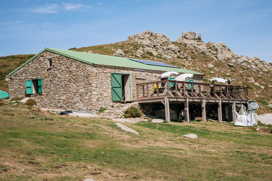 Refuge de Prati sur le GR20, Corse