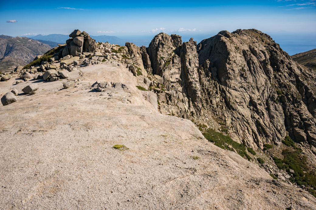 Punta Scarachiana depuis le Monte Incudine, Corse