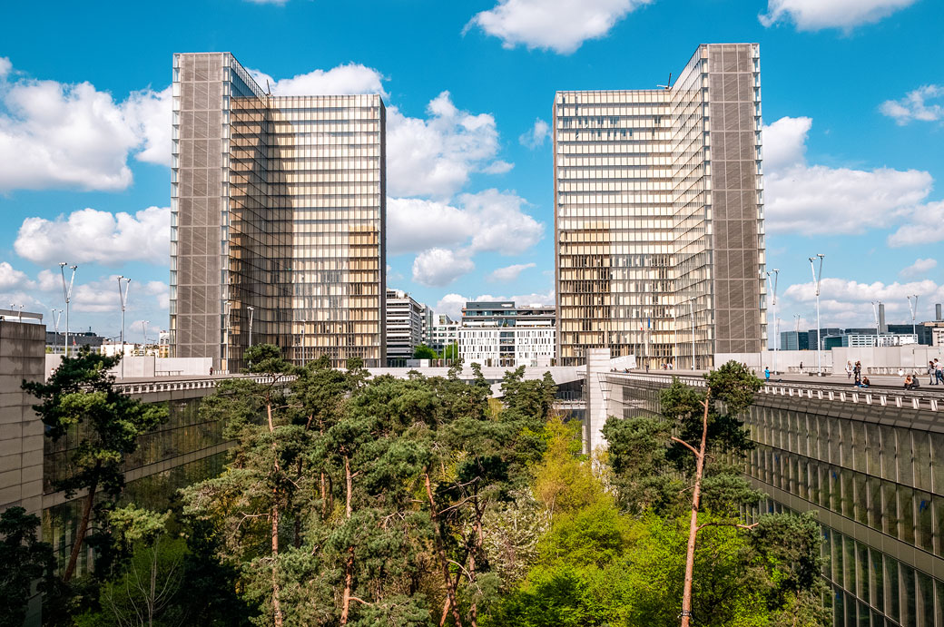 Jardin de la Bibliothèque nationale de France à Paris