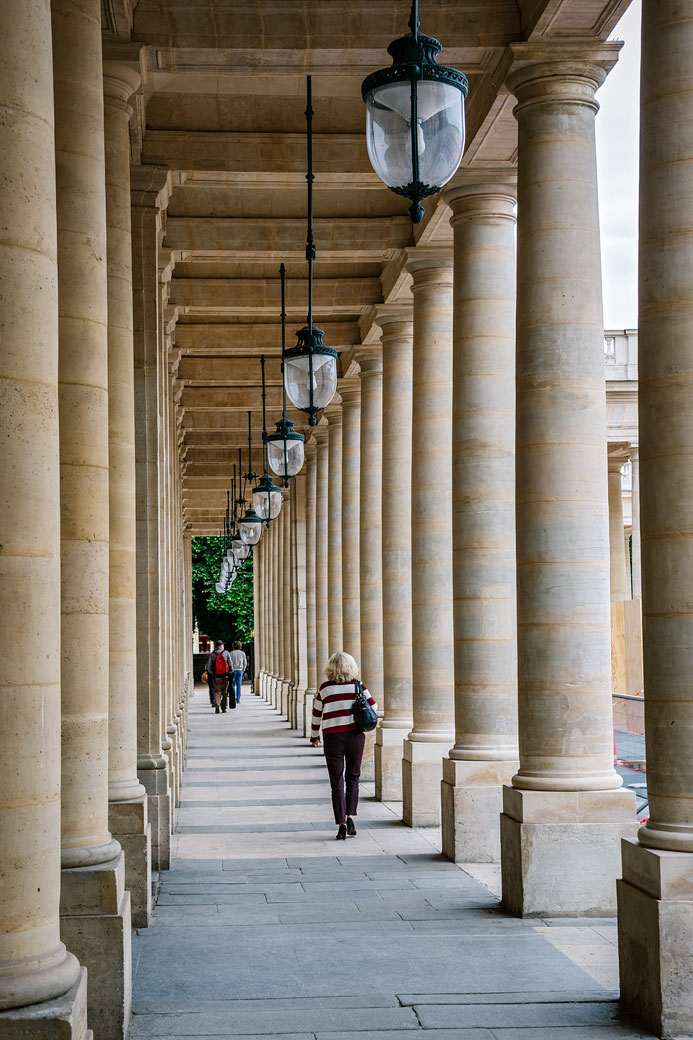 Galerie du Palais-Royal à Paris, France