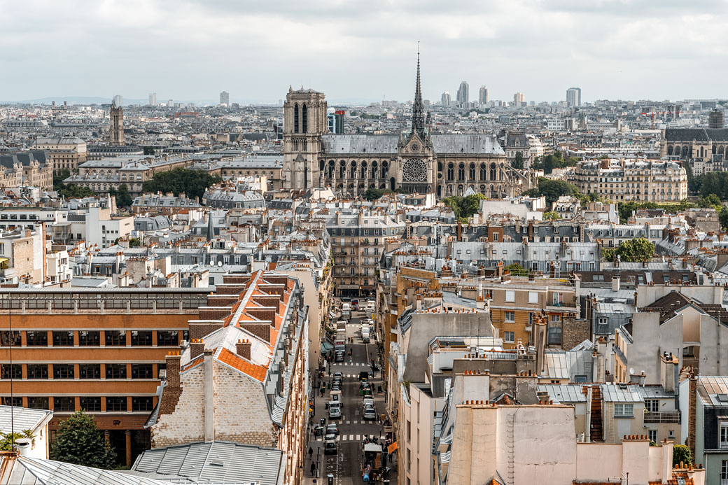 Notre-Dame de Paris depuis le Panthéon