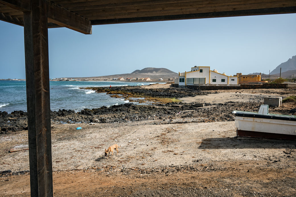 Calhau et sa côte sauvage sur l’île de São Vicente, Cap-Vert