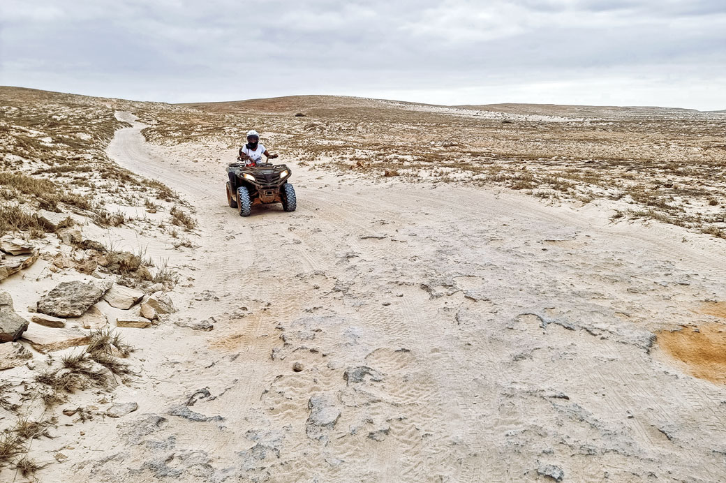 Aventure en quad sur l'île de Boa Vista, Cap-Vert