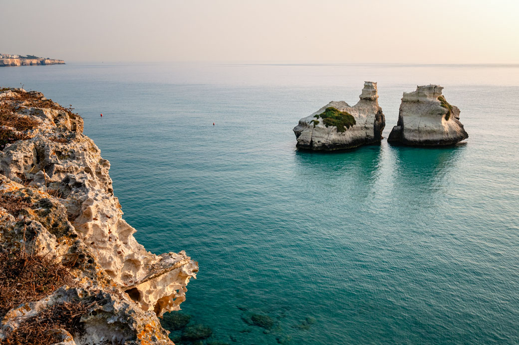 Tranquillité vers Le Due Sorelle dans le Salento