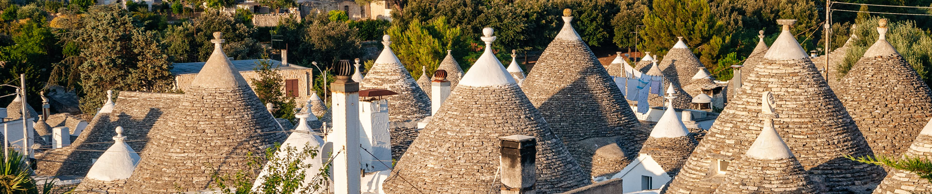 Top image toits des trulli d'Alberobello