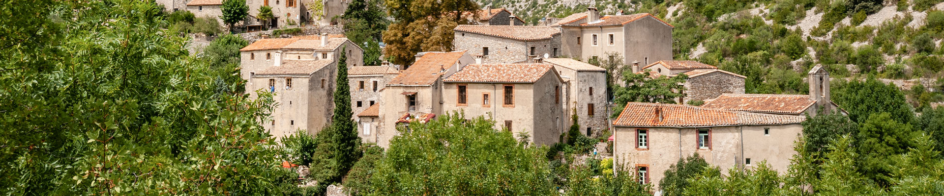 Top image hameau de Navacelles