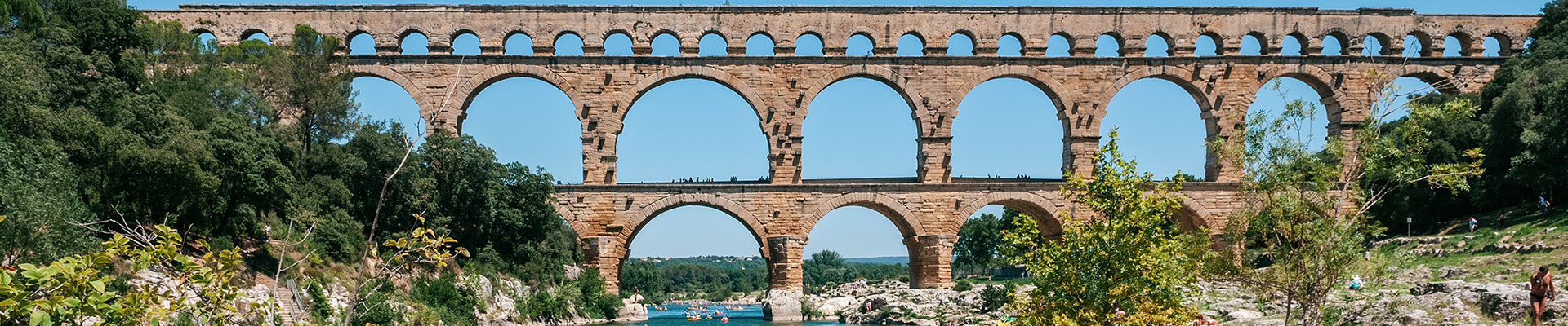 Top image pont du Gard