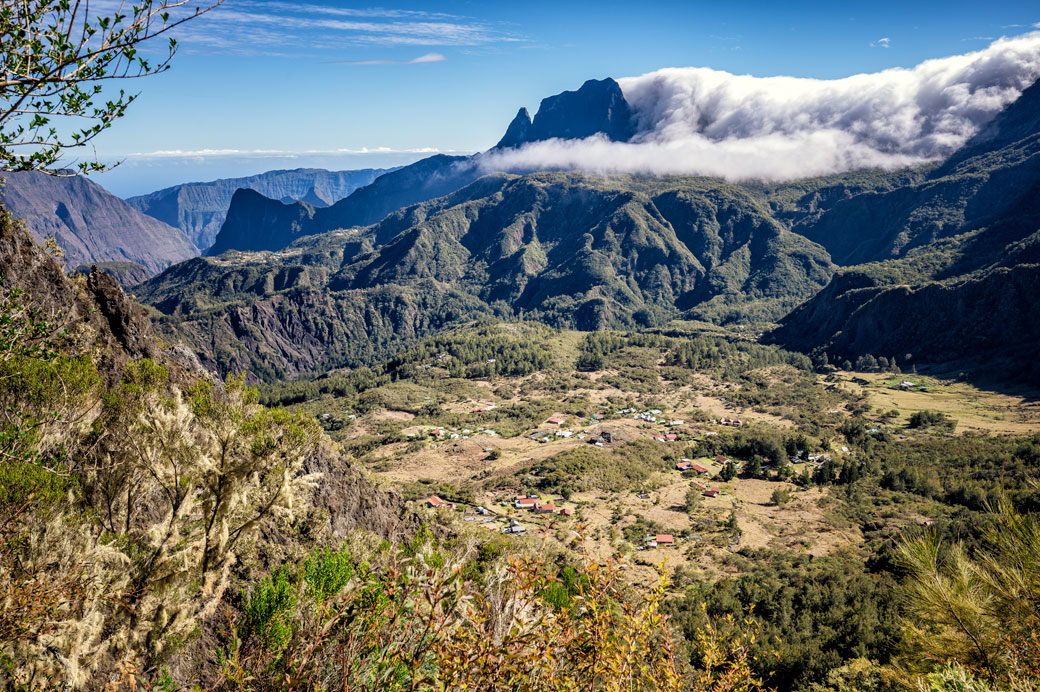 Au-dessus de Marla en montant le col du Taïbit