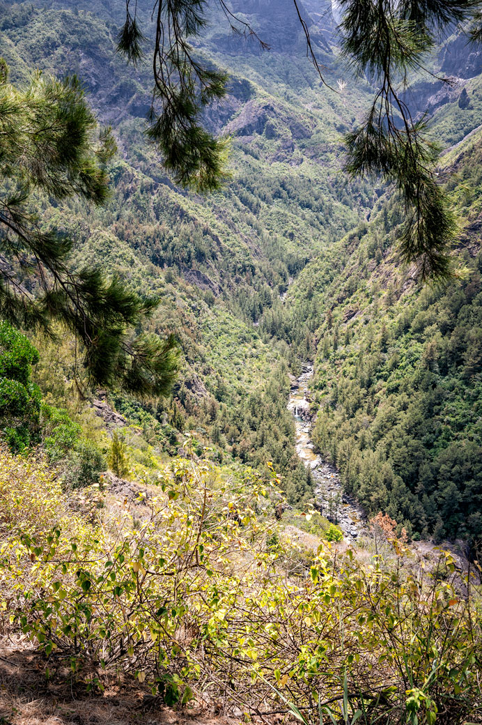 Cours d'eau du Bras de Cilaos, La Réunion