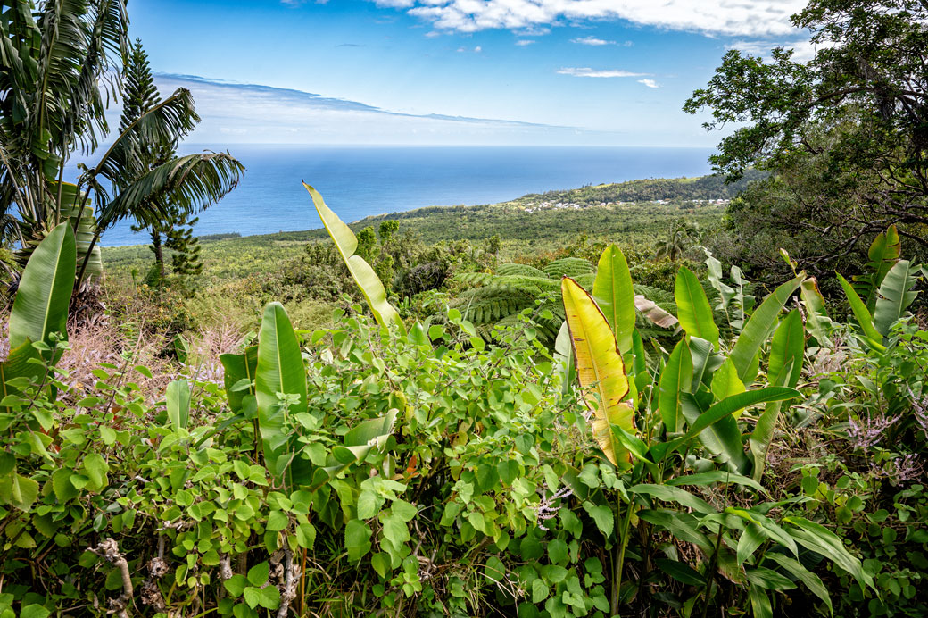 Vue sur l'Océan Indien depuis Basse Vallée