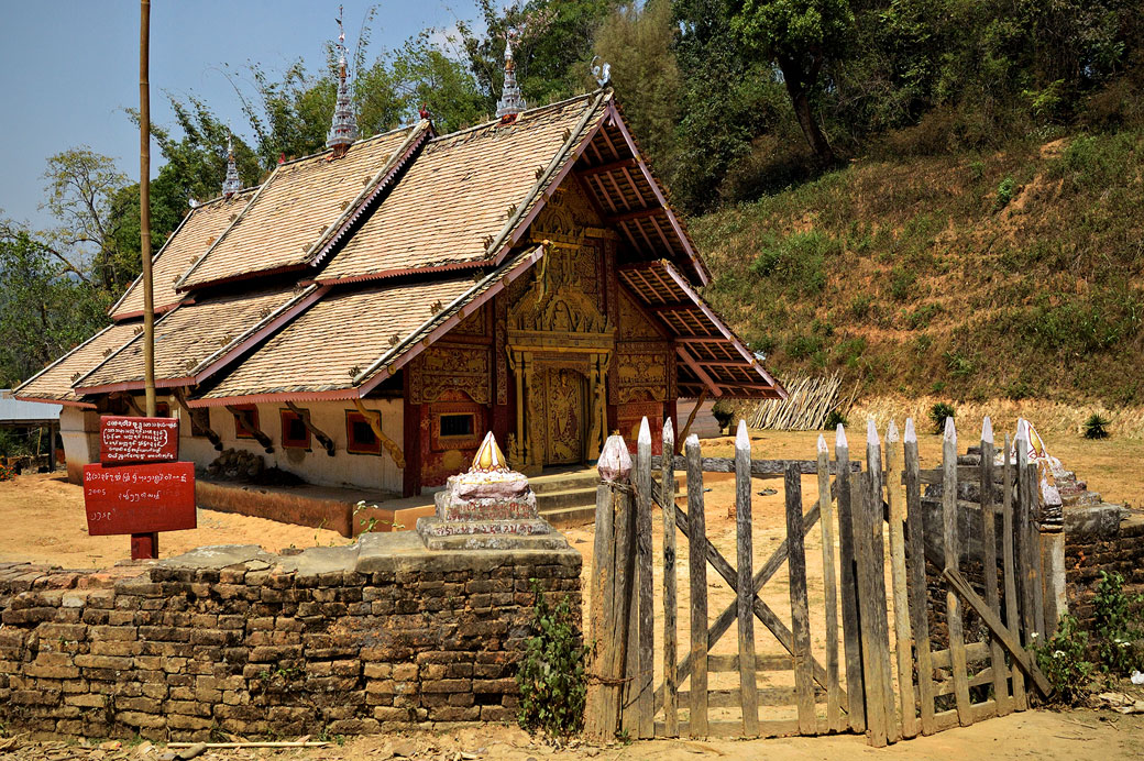 Monastère bouddhiste de Wun Nyat, Birmanie