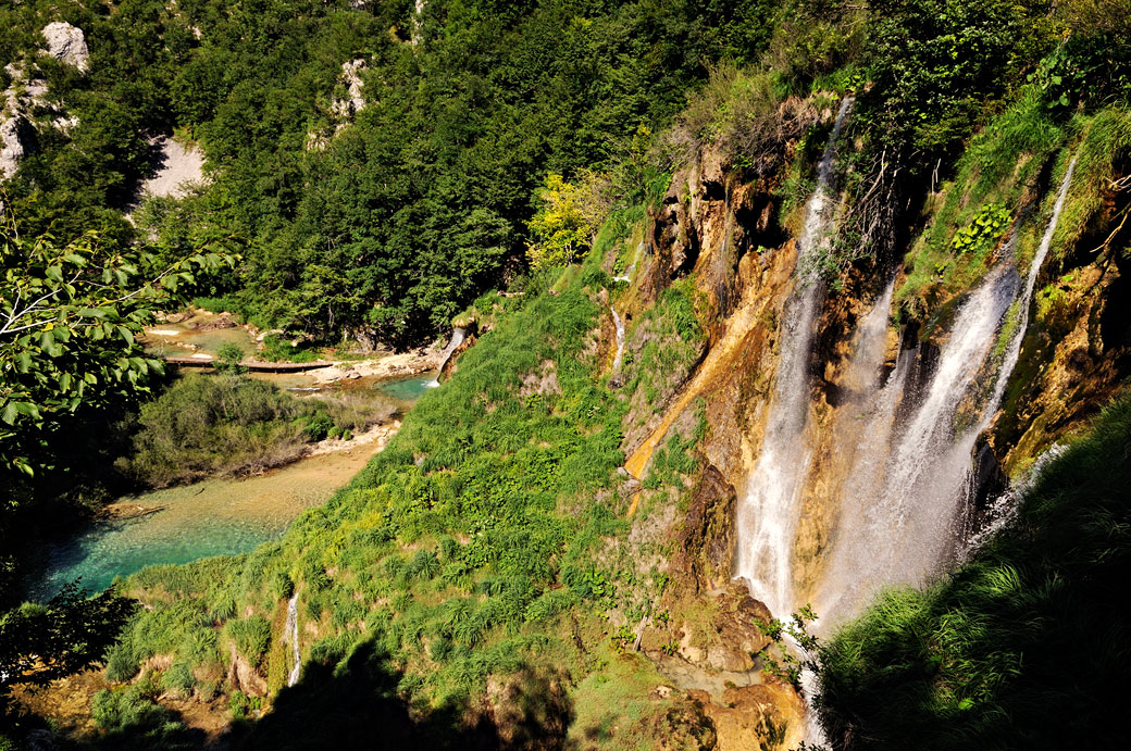 Cascades de la rivière Korana, Croatie