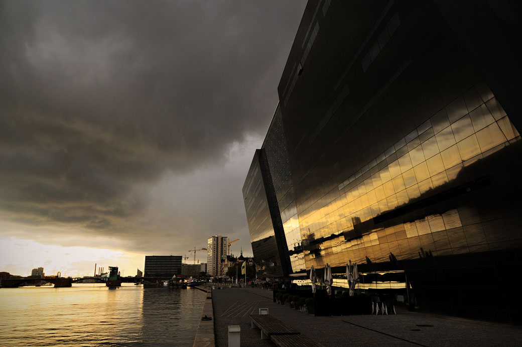 Le Diamant noir ou bibliothèque royale de Copenhague, Danemark