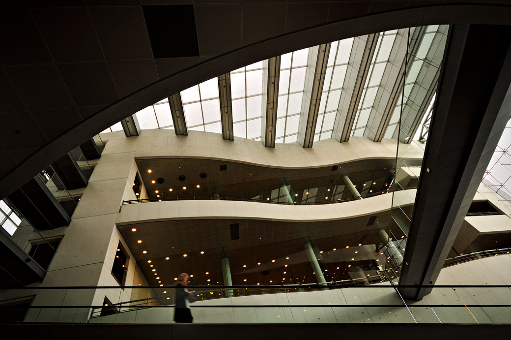 Architecture de la bibliothèque royale de Copenhague, Danemark