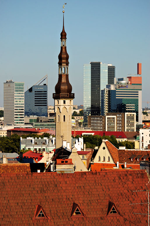 Vieille et nouvelle ville de Tallinn, Estonie
